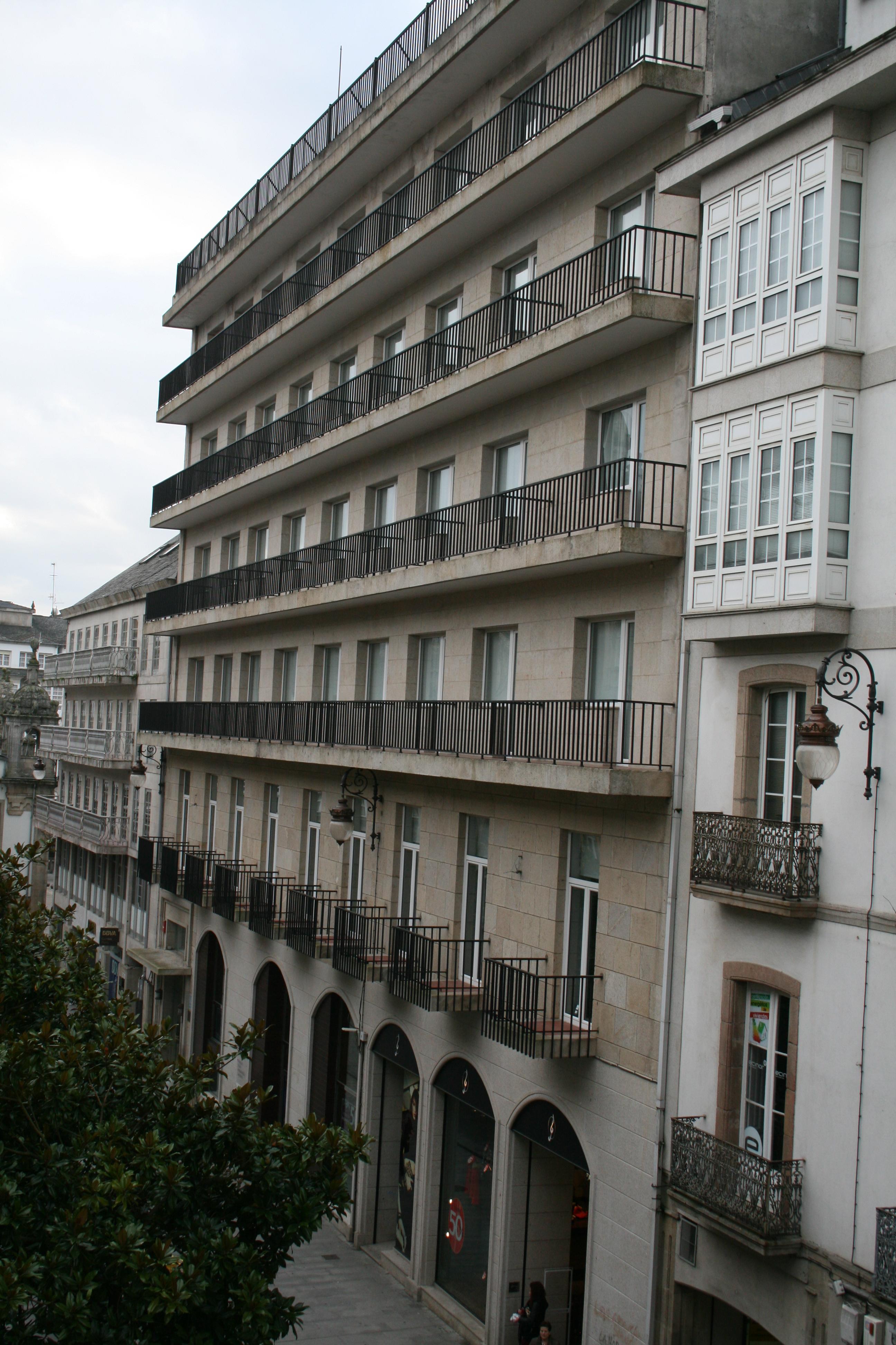 Hotel Mendez Nunez ลูโก ภายนอก รูปภาพ